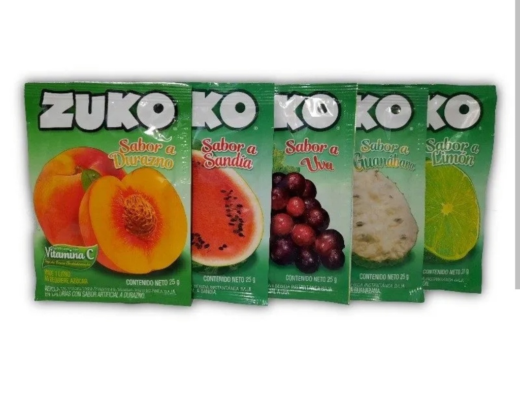 Refrescos Zuko (paq de 5 unidades )