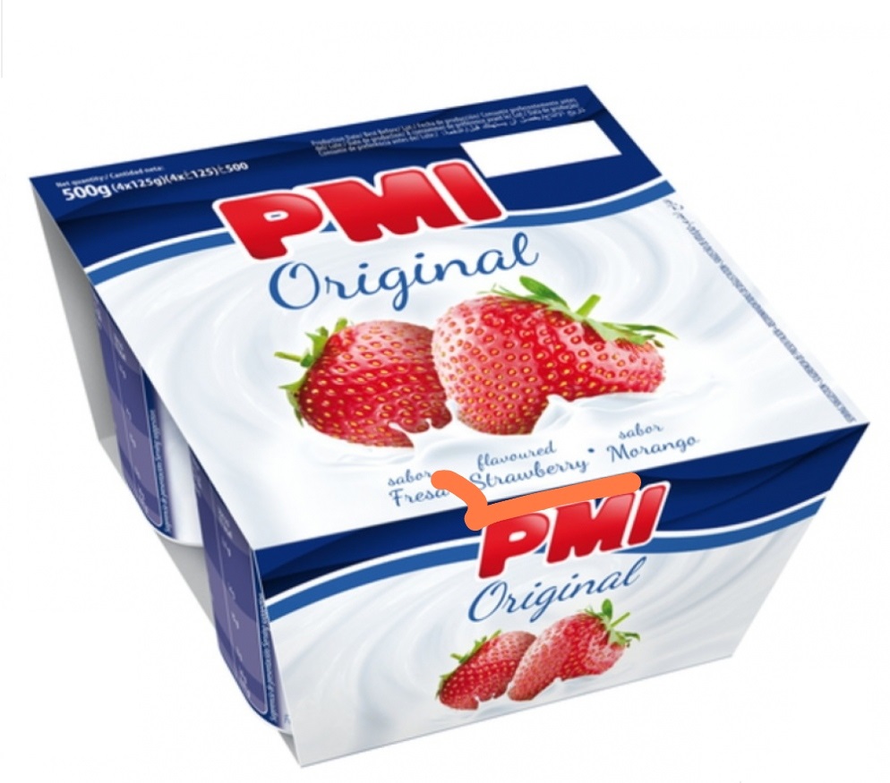 Yogurt de Fresa PMI (4u x 120g)