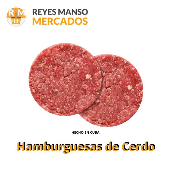 Hamburguesas de Cerdo (10 unidades)