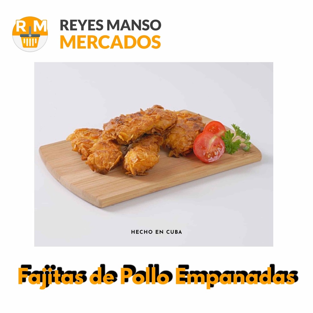 Fajitas de Pollo Empanadas (1kg)
