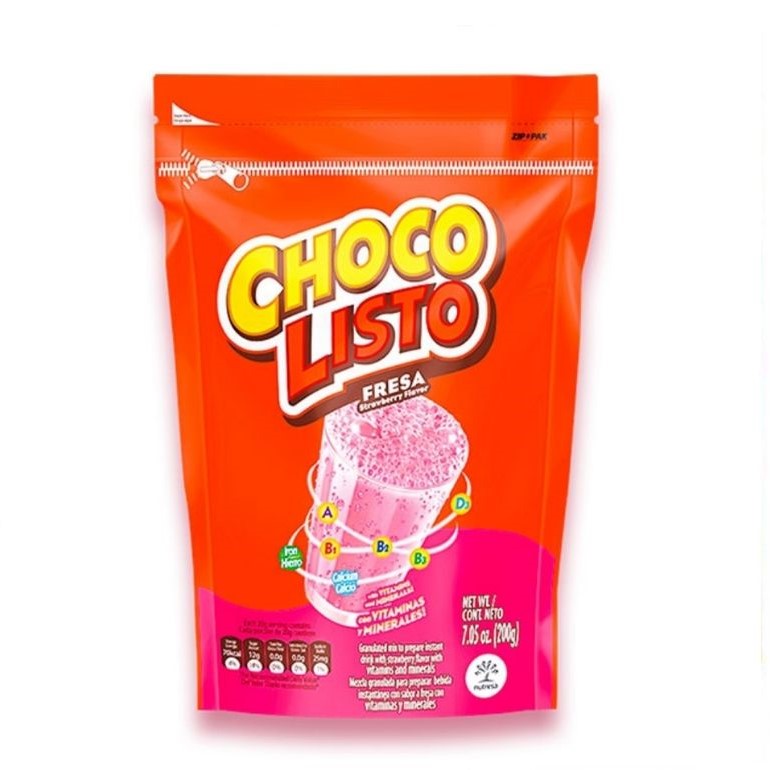 Choco Listo de Fresa (7.05 oz/200g)