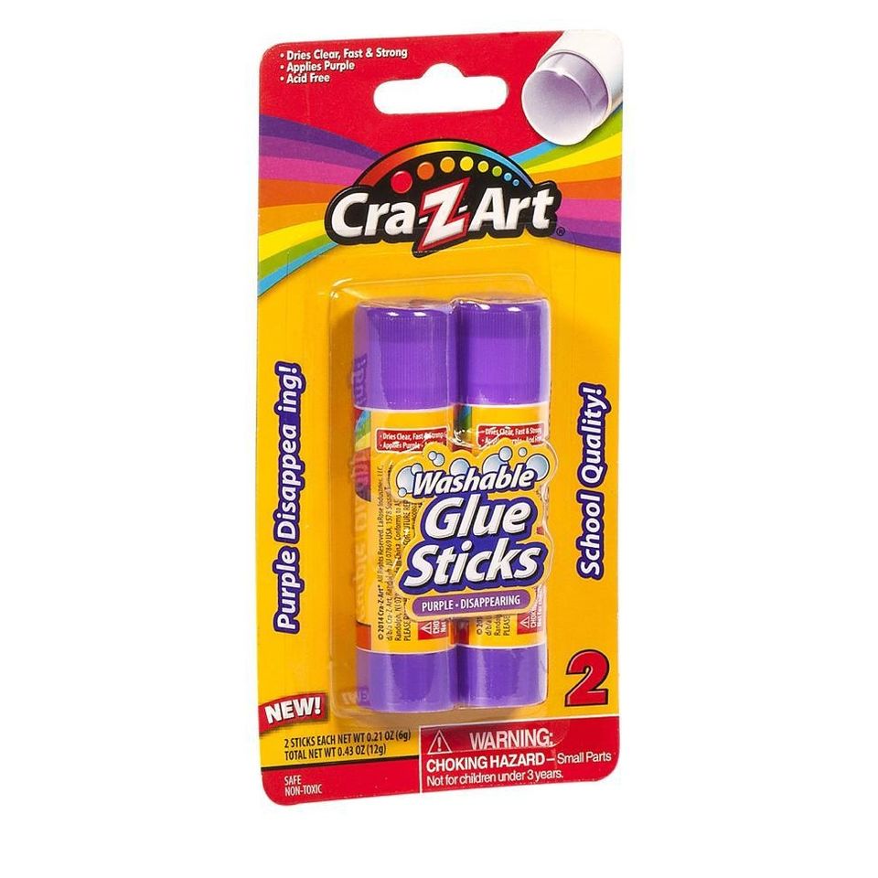 Pack de 2 Gomas de Pegar Marca Cra-Z-Art