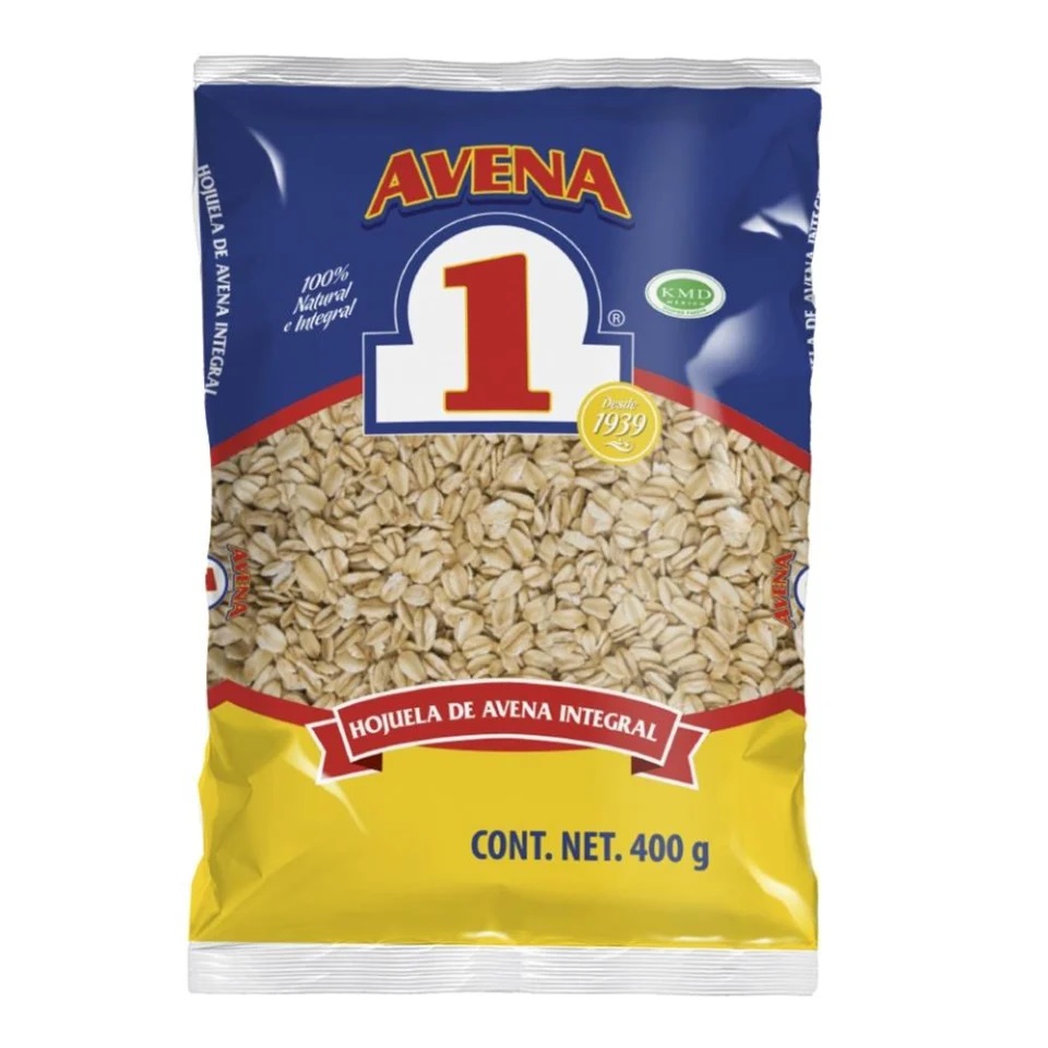 Hojuelas de avena integral, 400 g