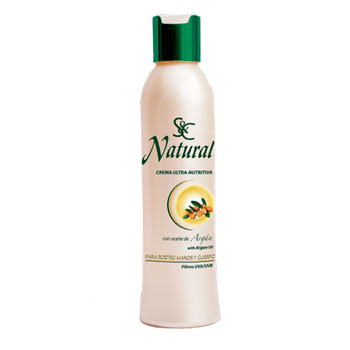 S&amp;C Natural Crema Ultra Nutritiva con Aceite de Argán 300 ml