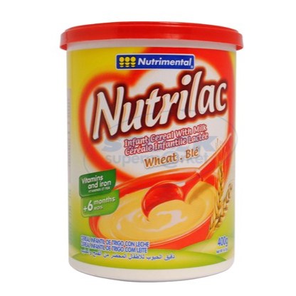 Cereal Infantil Trigo con leche Nutrilac (400 gr)