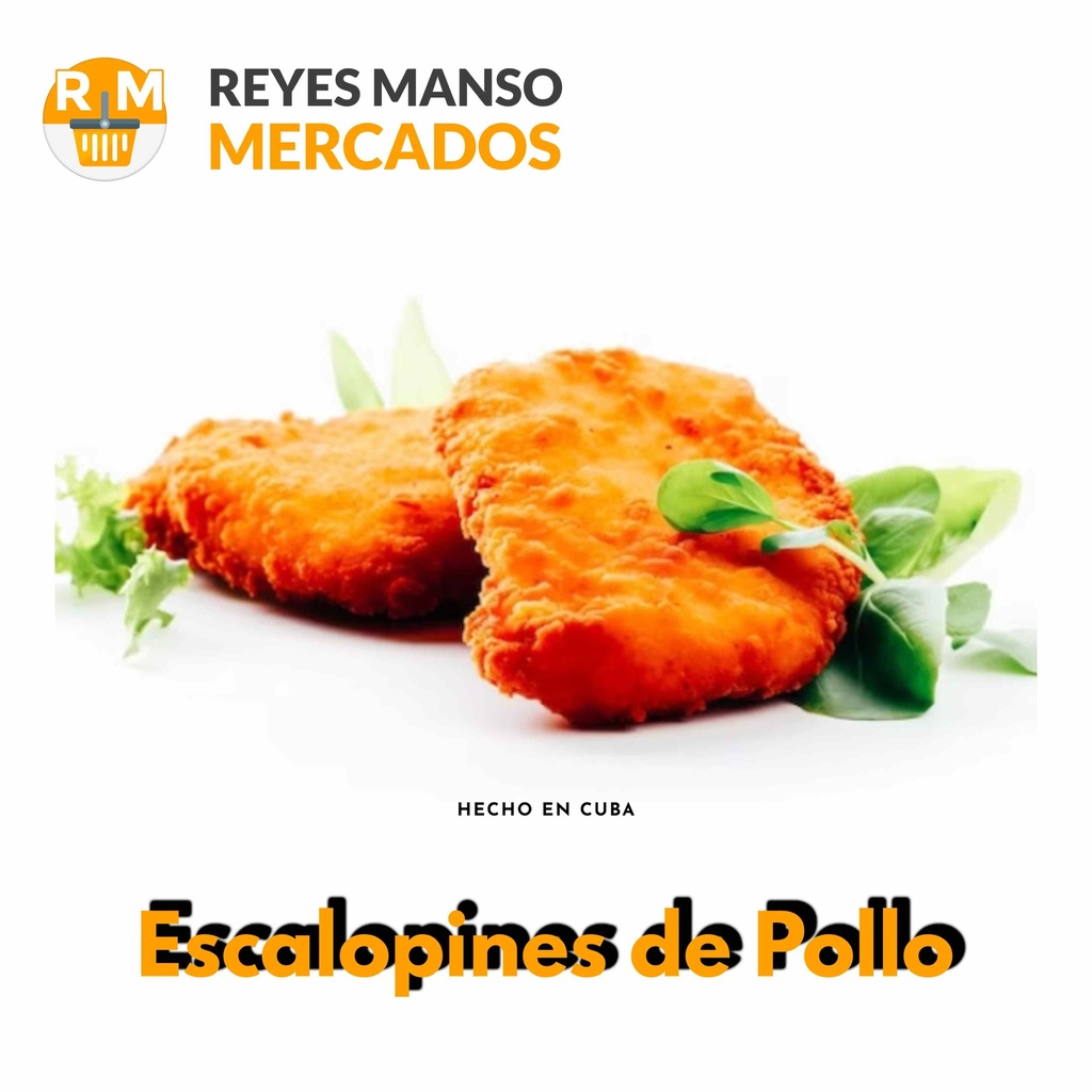 Escalopines de Pollo Empanados (1kg)