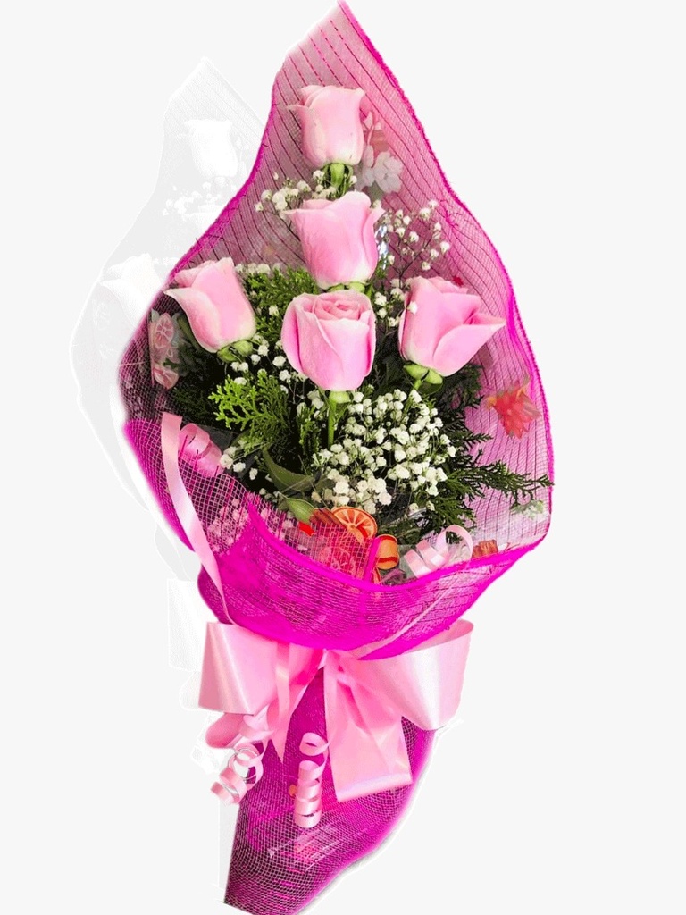 Ramo de 5 rosas