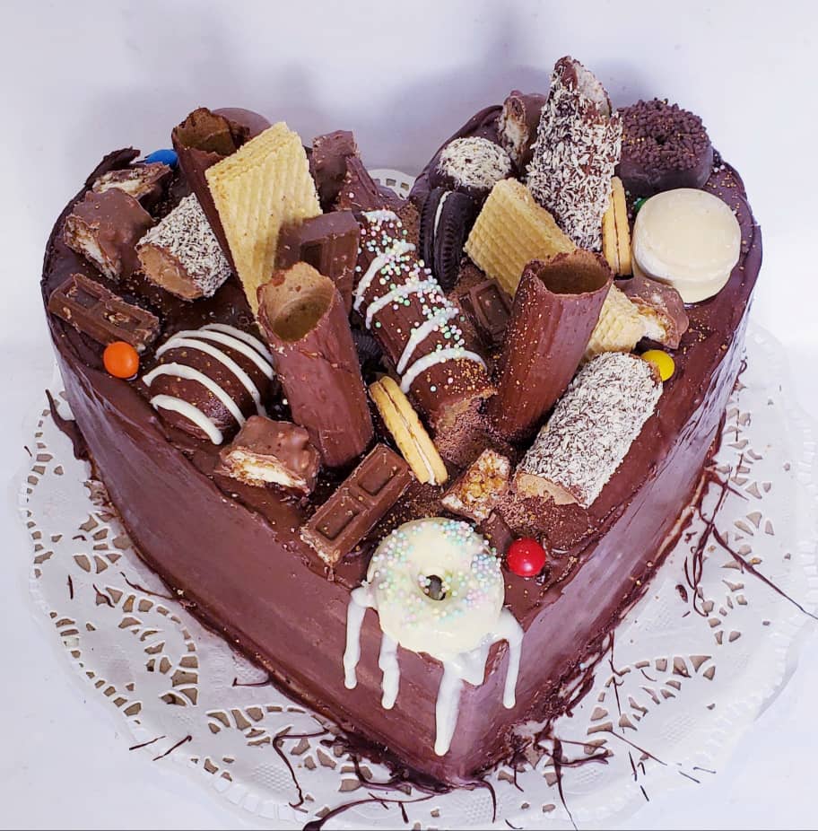 Cake Corazón Chocolate Bombón Extra