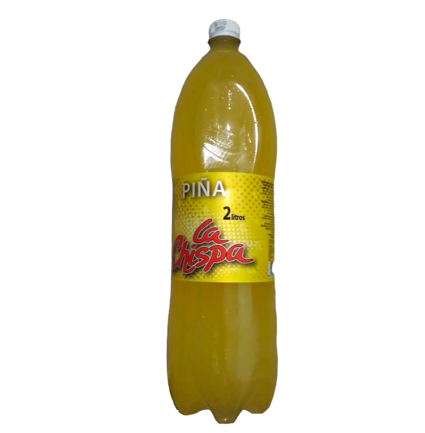 Refresco Gaseado de Piña 2 Litros