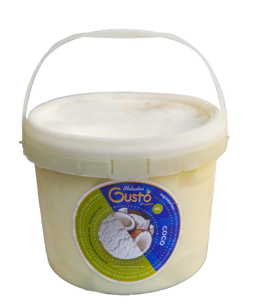 Helado de Coco 4 Lt