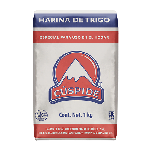 Harina de trigo Cúspide (bolsa de 1 kg)