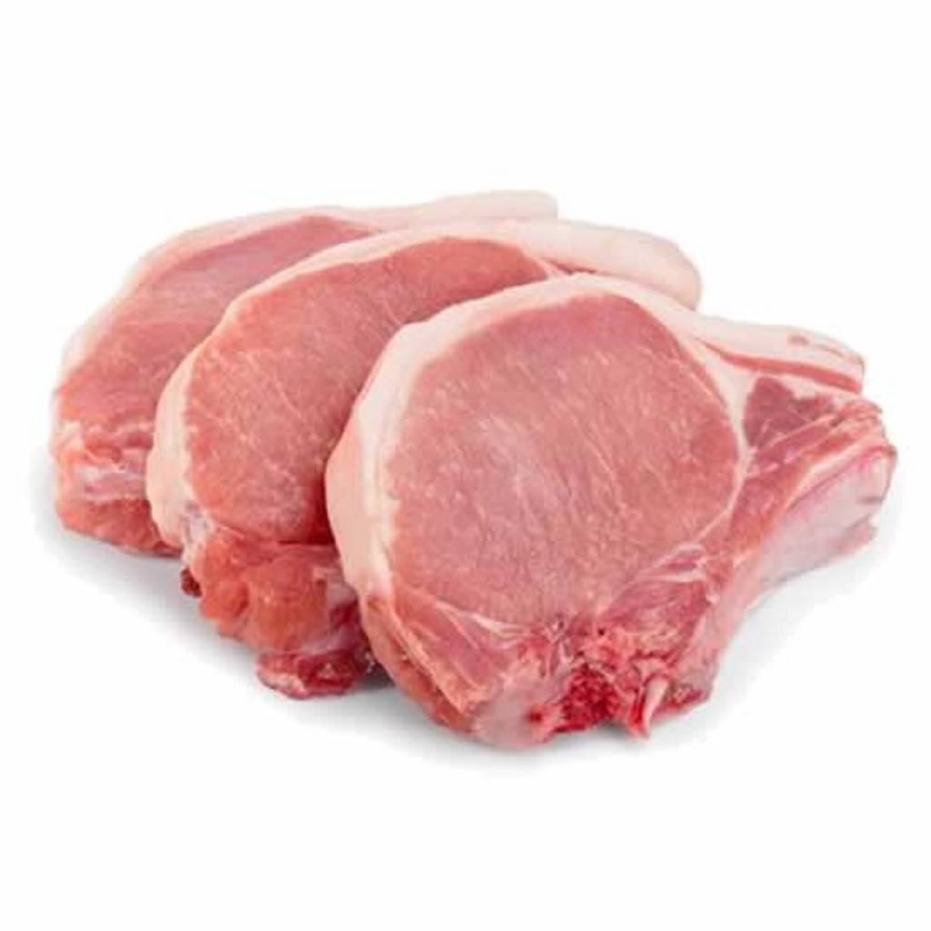 Chuletas de cerdo (10 Lb)