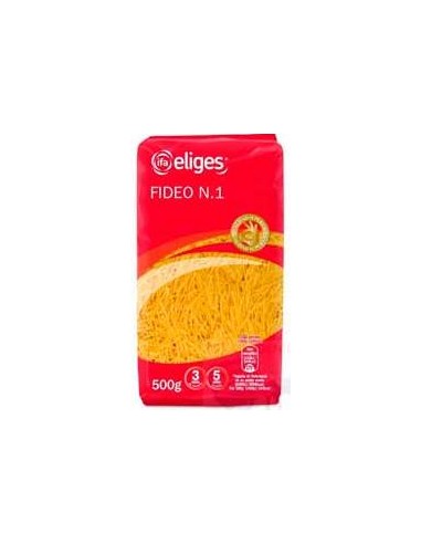 Fideo Nº1 (Mediano) Ifa Eliges Bolsa 500 Grs