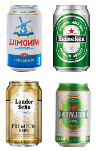 Cerveza importada (330ml)