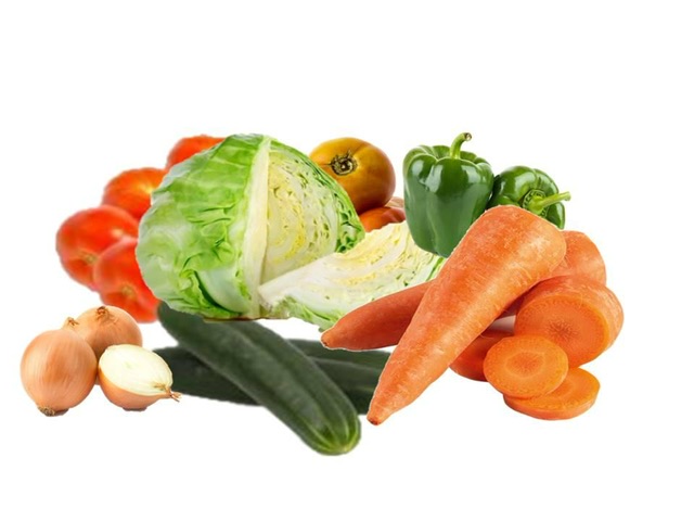 Combo de vegetales (10 Lb)
