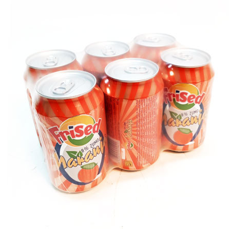 Refresco Frised sabor Naranja (6 ud / 330ml)
