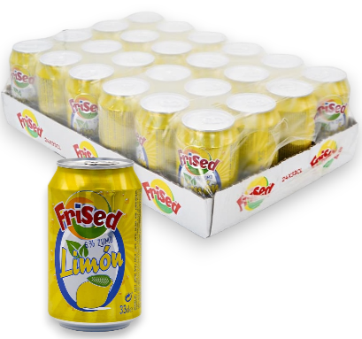 Refresco Frised de Limón (24 ud / 330 ml)