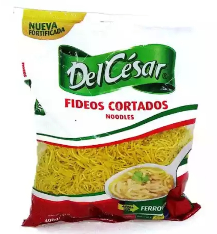 Fideos cortados Del Cesar (400 gr)