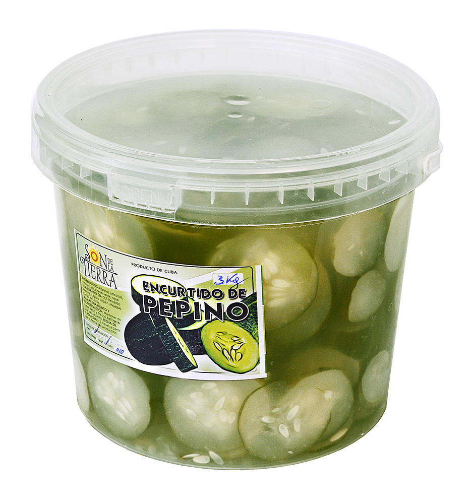 Encurtido de pepino 3kg (6.6Lb)