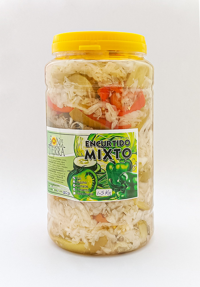 Encurtido Mixto 3kg (6.6Lb)