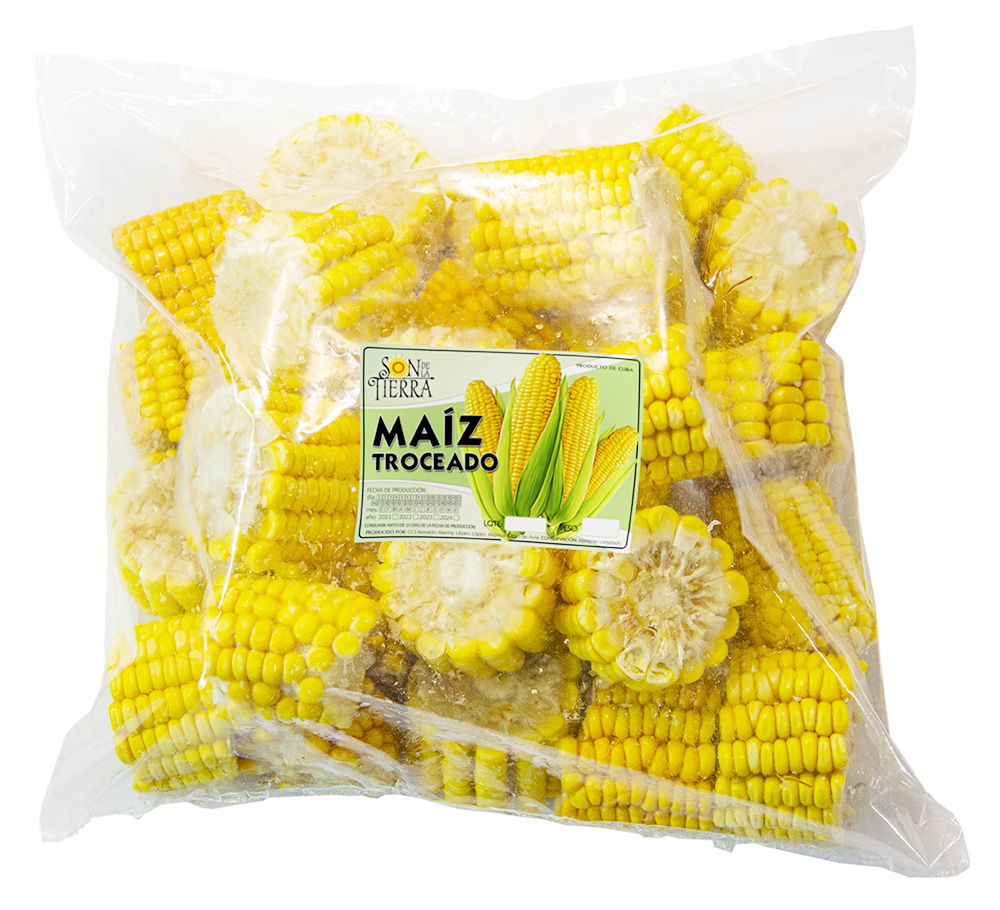Maíz Tierno Troceado 1 kg (2.2Lb)