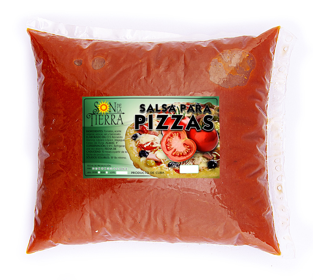 Salsa para pizza 1kg (2.2Lb)