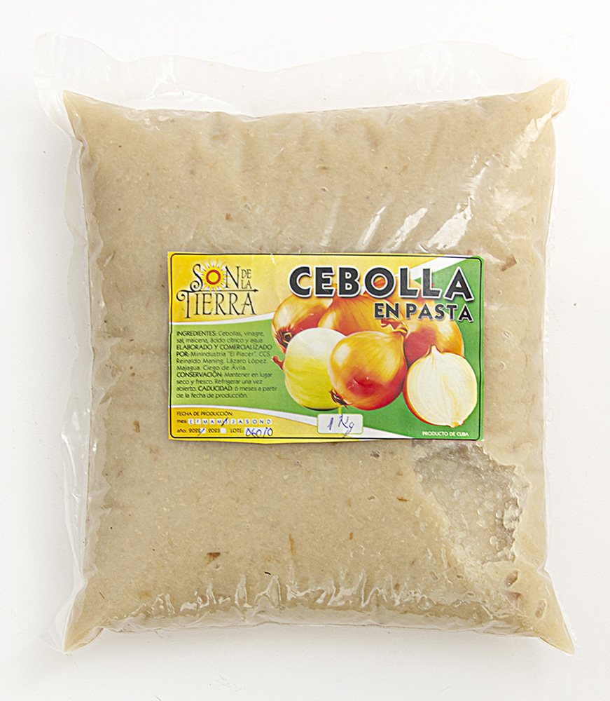 Cebolla en pasta 1kg (2.2Lb)