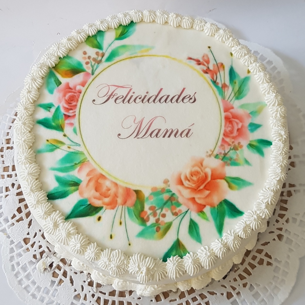 Cake Felicidades Mamá Nata