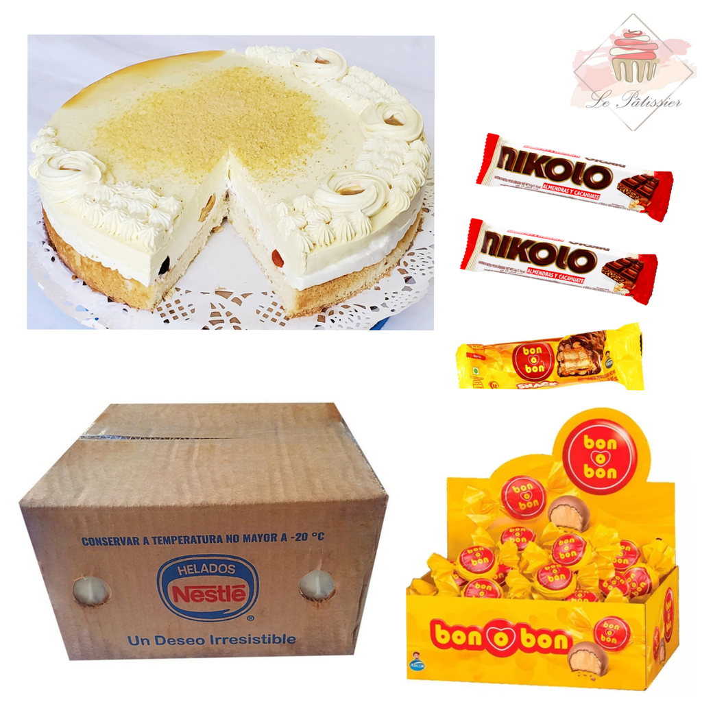 Tarta + Helado + Confituras (Combo 1)