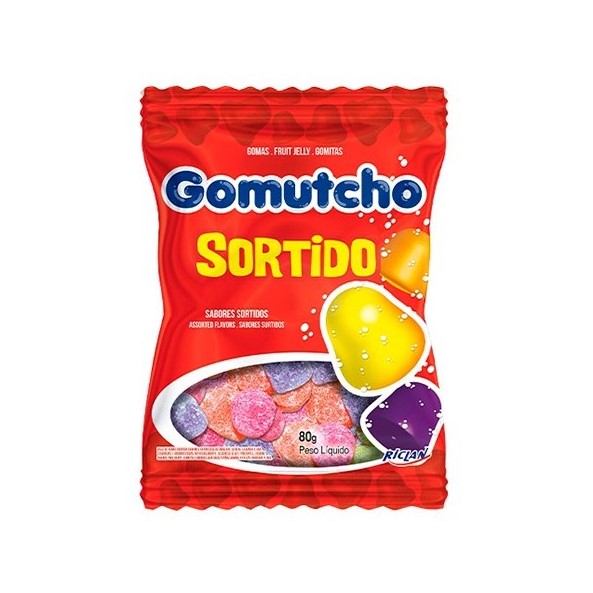 Caramelos Gomita Gomutcho Sabores Surtidos 64G Riclan