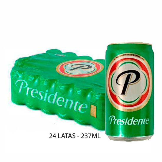 Cerveza Presidente (24 ud)