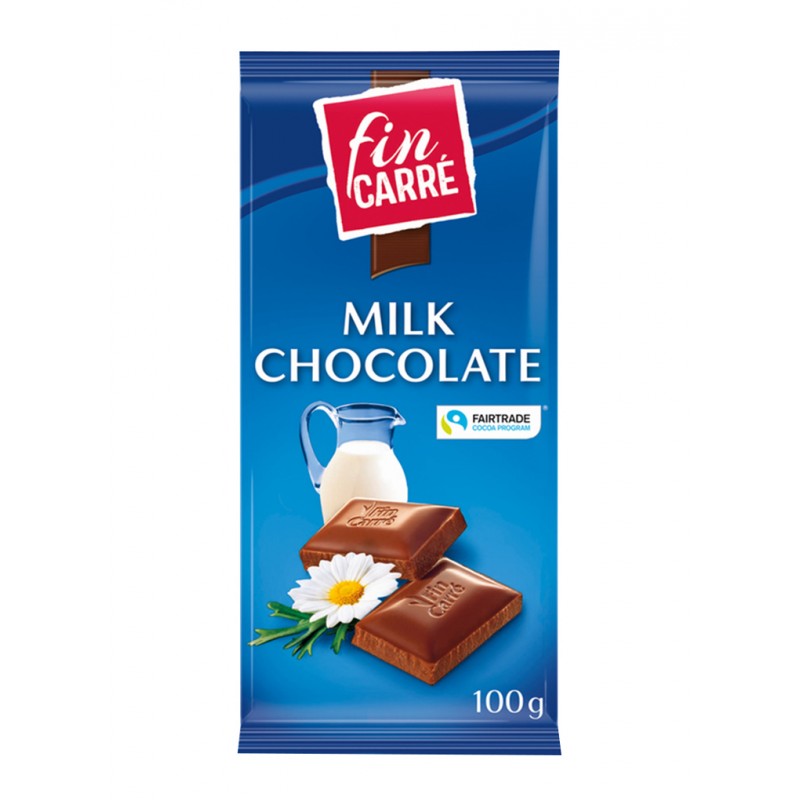 Chocolate con Leche FinCarré (100 g)