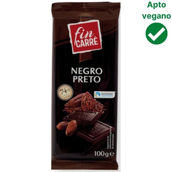 Chocolate Negro FinCarré (100 g)