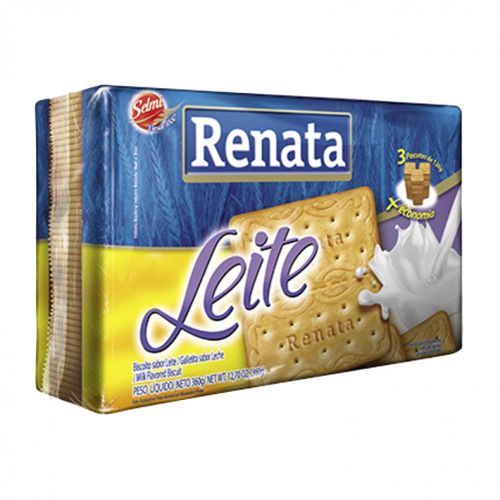 Galletas dulces sabor Leche 360g (3 pack x 120g) Renata