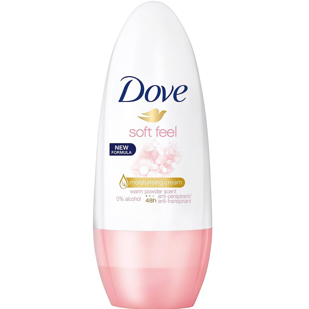 Desodorante Dove Soft Feel roll-on 50ml