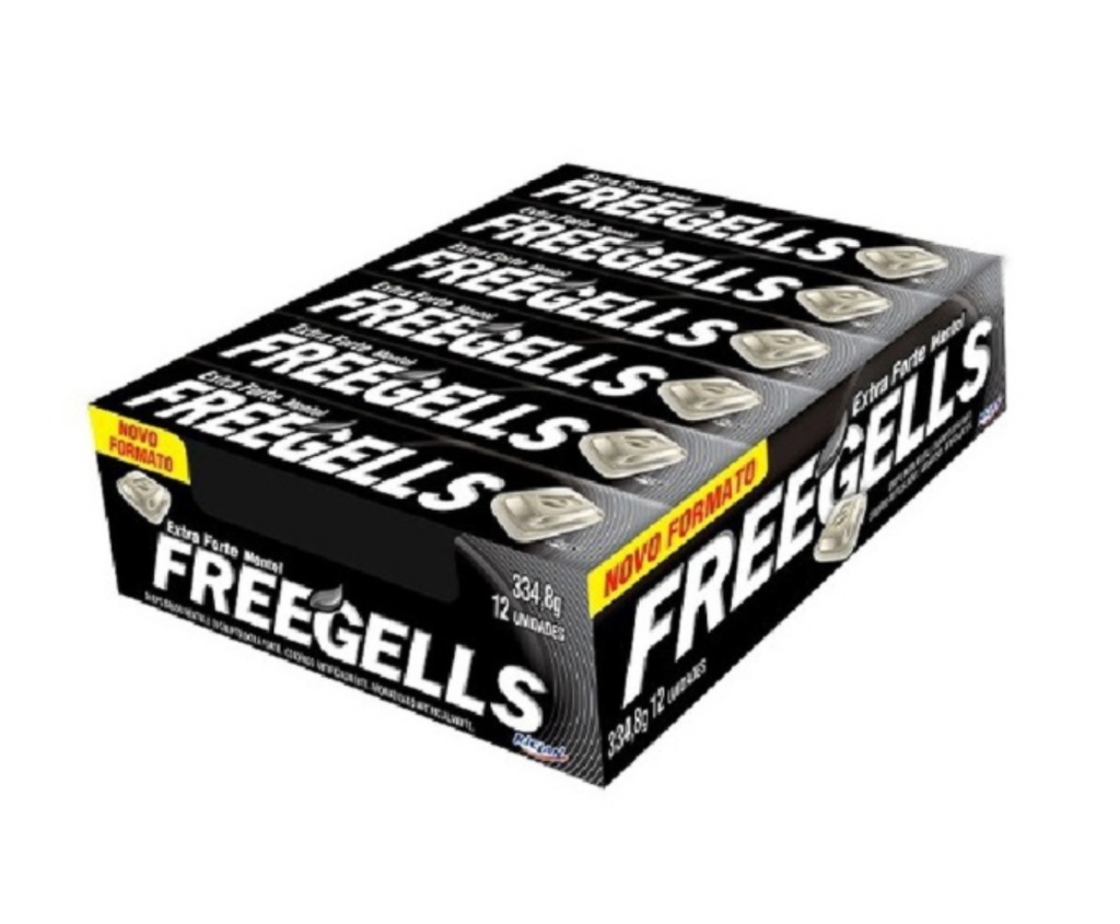 Drops Freegells caramelos Extra Fuerte 12u