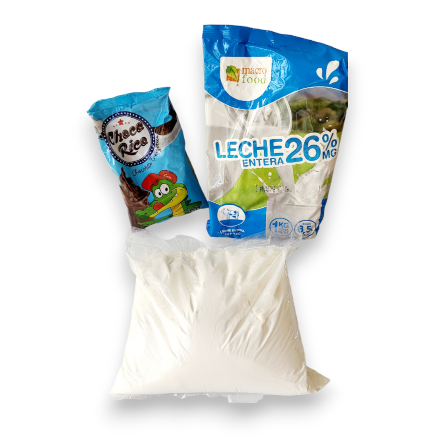 Combo Leche+Maicena+Chocolate