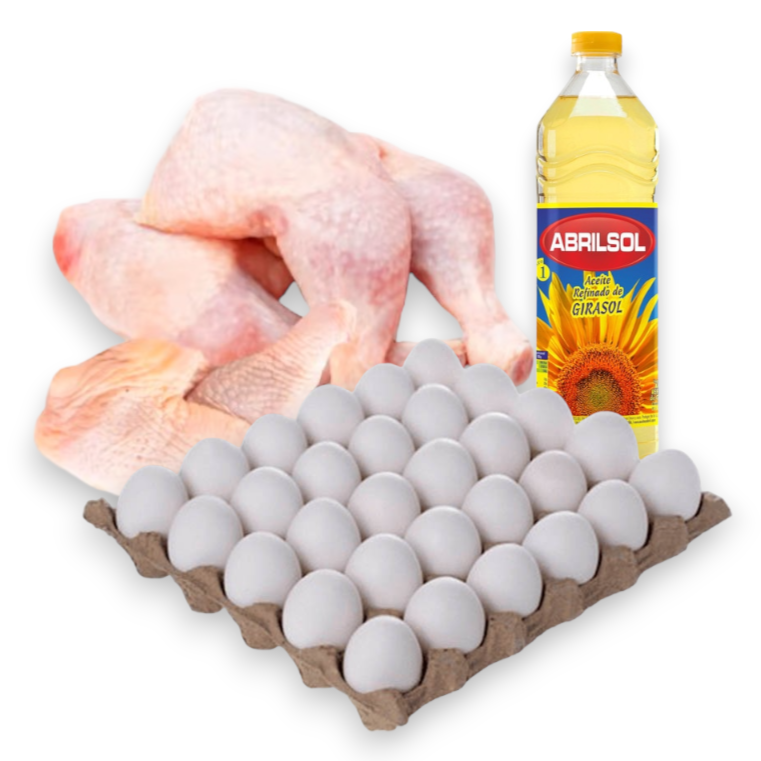 Combo El Necesario (Huevos+Aceite+Pollo)