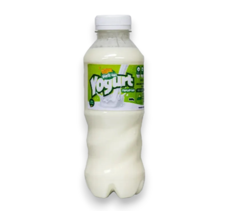 Yogurt Probiótico Natural Con Pulpa De Mango Santa Ana (500g)