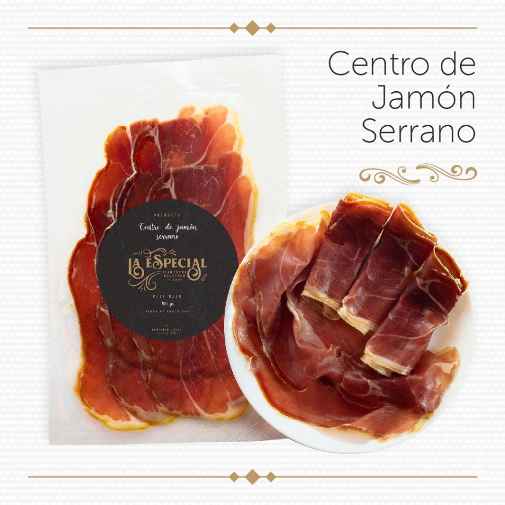 Jamón Serrano Lasqueado (100 g)