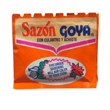 Sazón goya con culantro y achiote (sobrecito)