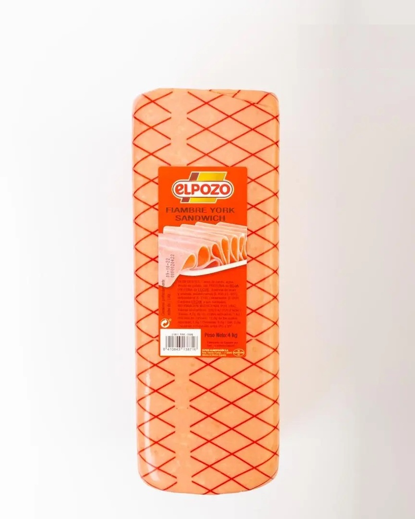 Jamón York 4 Kg