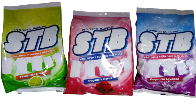 Detergente en polvo 500 g (5 unidades)