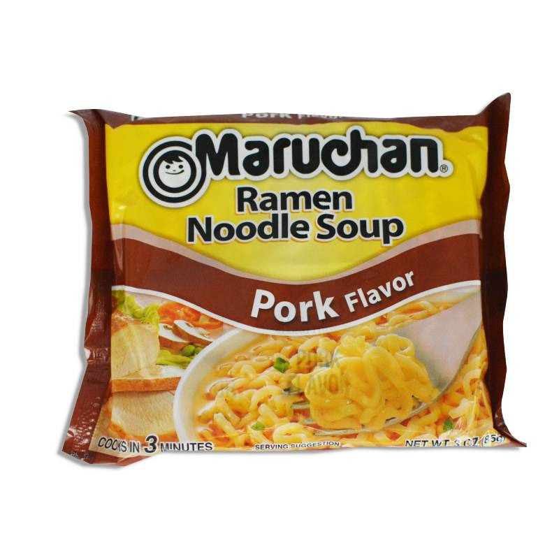 Sopa Maruchan ramen con sabor a cerdo 85 g