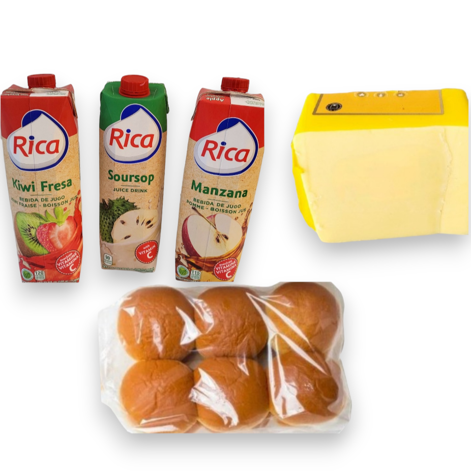 Combo Pan+Queso Gouda+Jugos