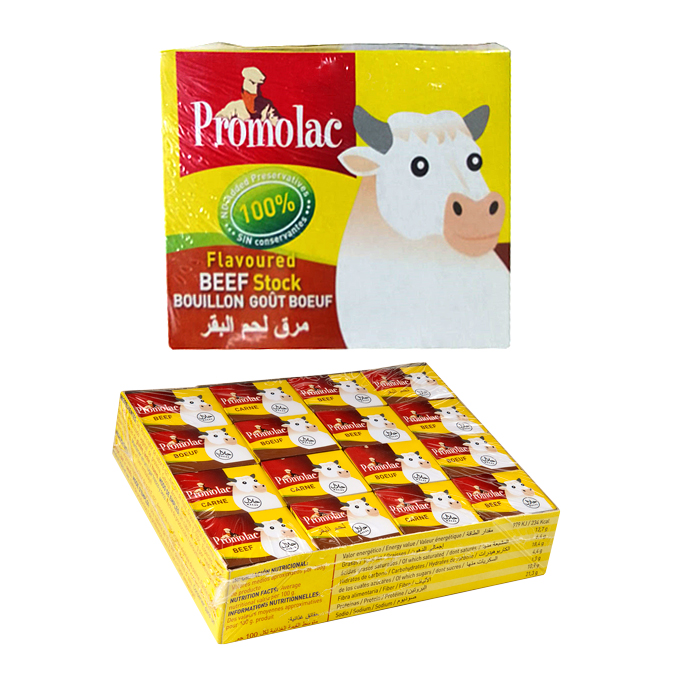Caldo de carne Promolac 480g (48 cubos)