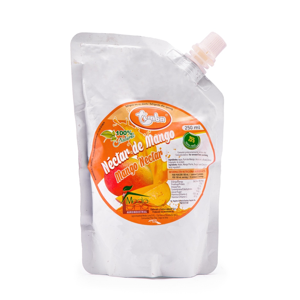Néctar de Mango TUABA en Doy Pack 250ml