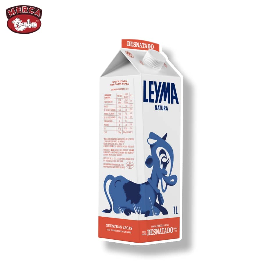 Leche desnatada LEYMA (1 L)