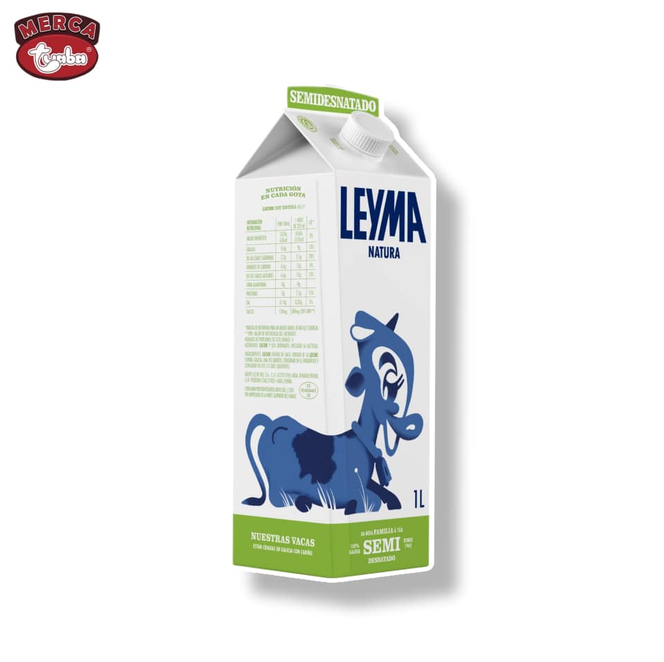 Leche semidesnatada LEYMA (1 L)
