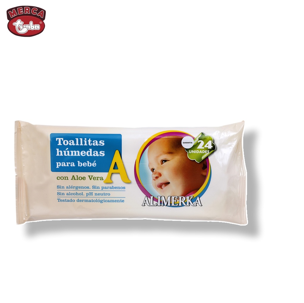 Toallitas húmedas bebé ALIMERKA (24 uds)